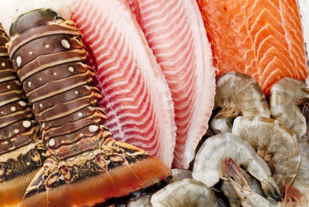 Seafood varieties