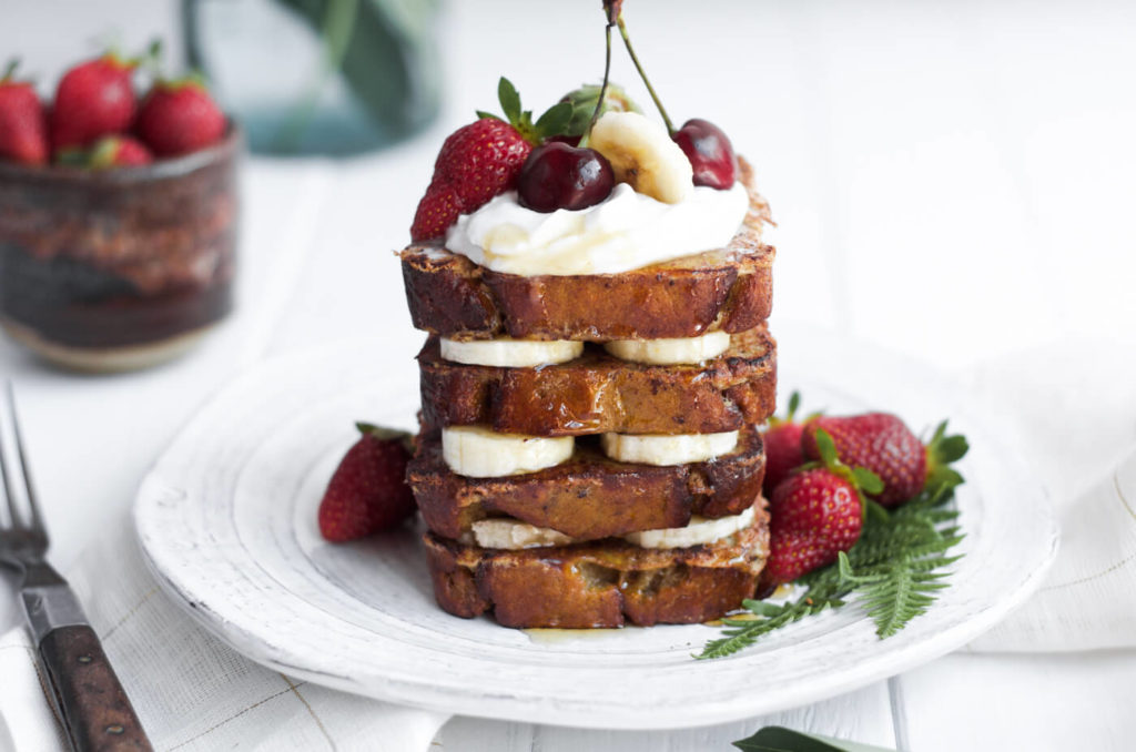 banana bread french toast paleo