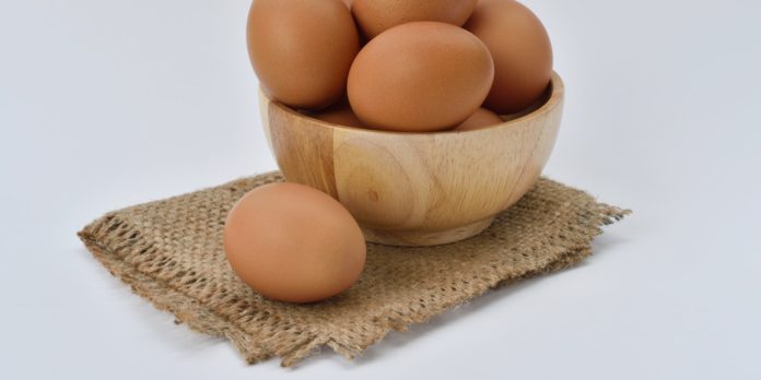 Eggs in a bowl