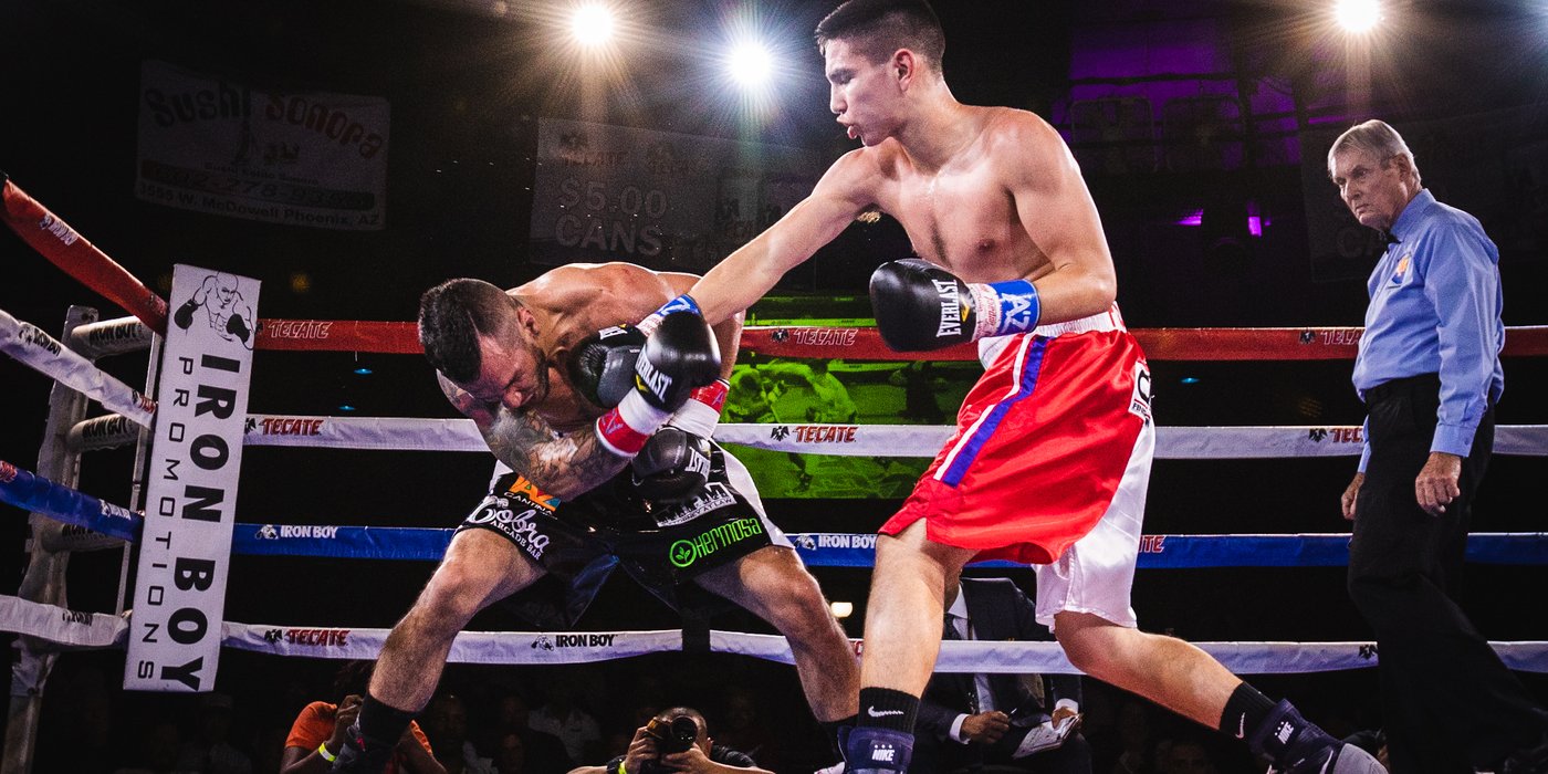 boxers in the ring