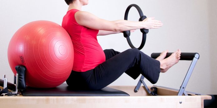 pregnant woman exercise